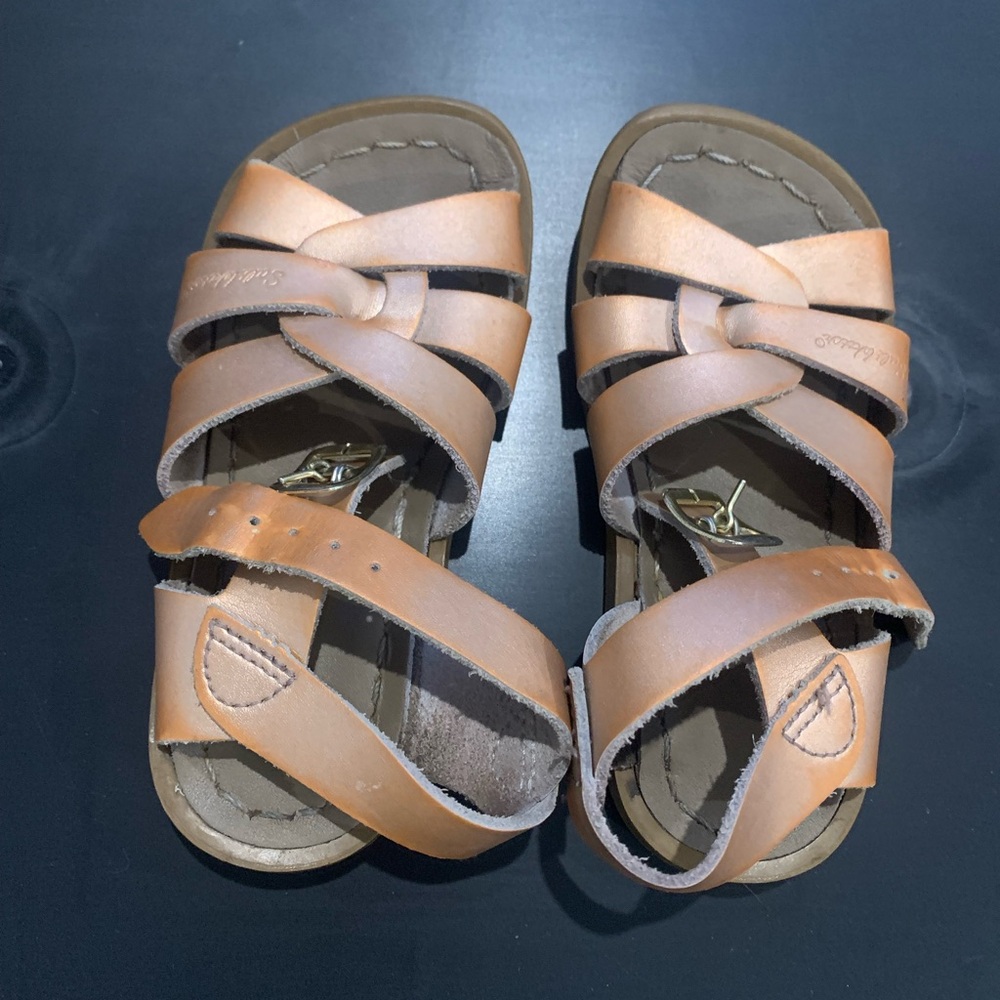 Stylish Tan Kids Sandals